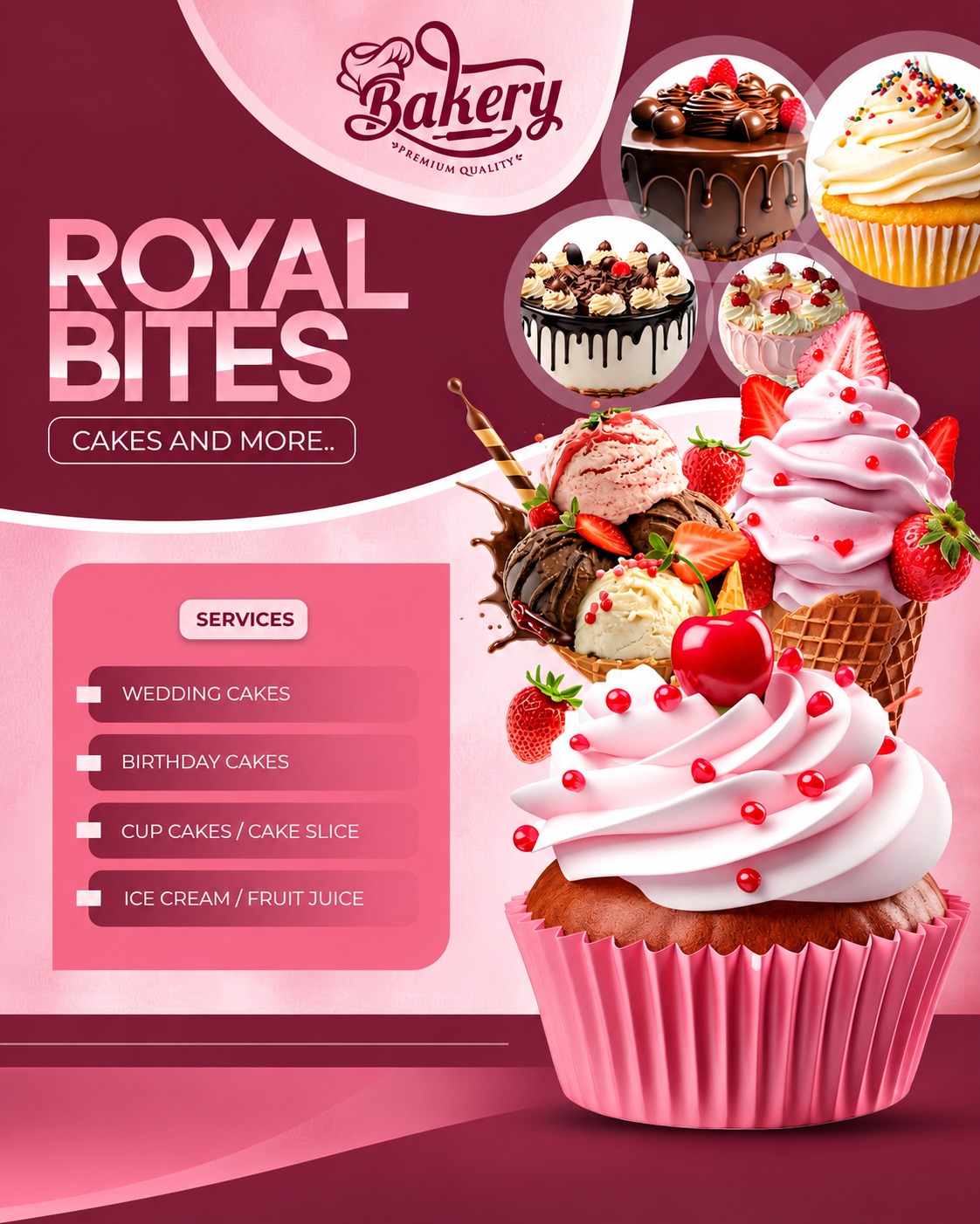 Royal Bites Bakery: Premium Cakes & Desserts
